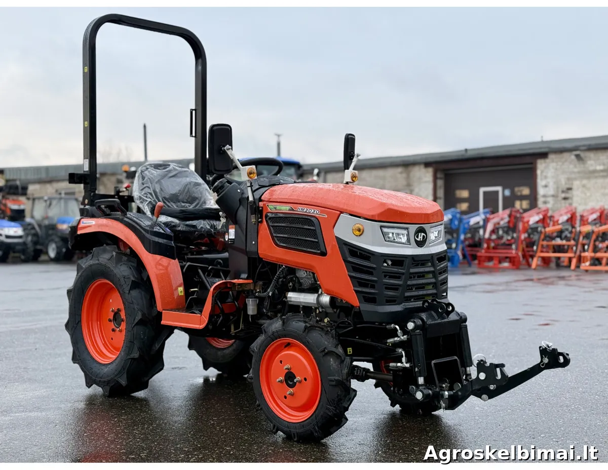 Hinomoto HM-3030 su priekine 3-jų taškų pakaba - nuotrauka 6