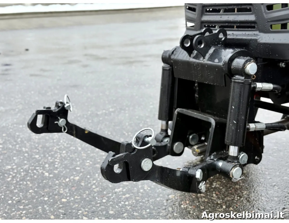 Hinomoto HM-3030 su priekine 3-jų taškų pakaba - nuotrauka 7