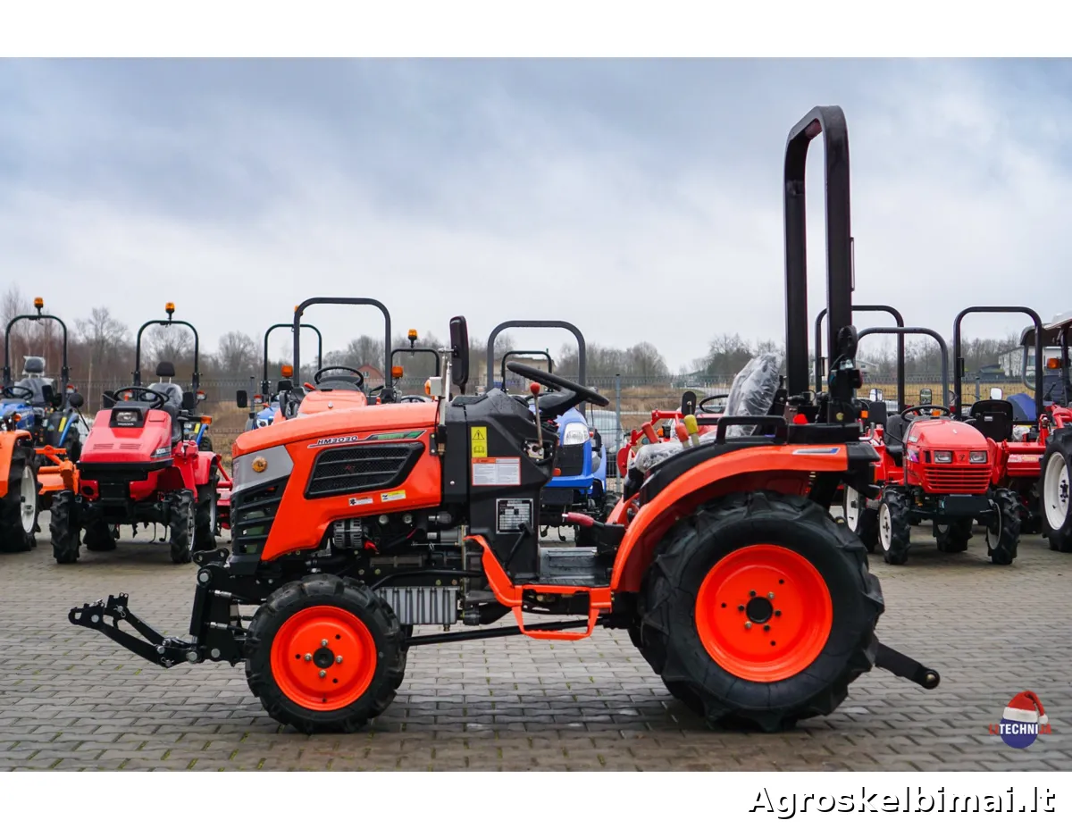 Hinomoto HM-3030 su priekine 3-jų taškų pakaba - nuotrauka 9