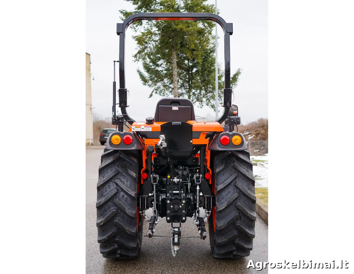 Hinomoto HM-475 su frontaliniu krautuvu - nuotrauka 7