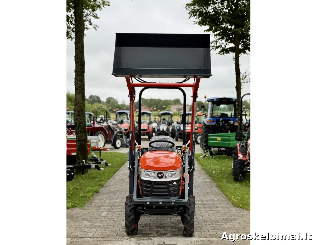 Hinomoto HM3020 su frontaliniu krautuvu - nuotrauka 10