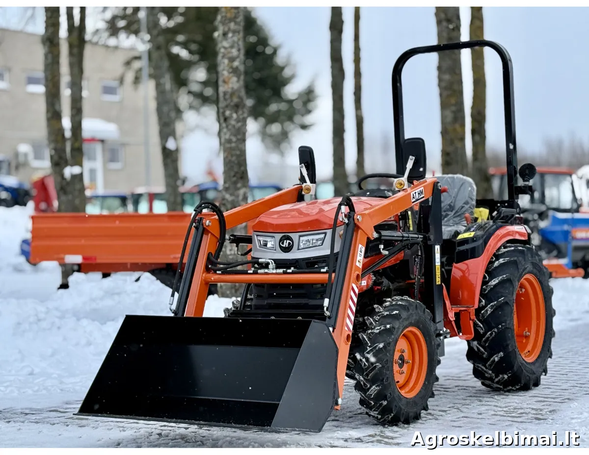 Hinomoto HM3030 su frontaliniu krautuvu - nuotrauka 2