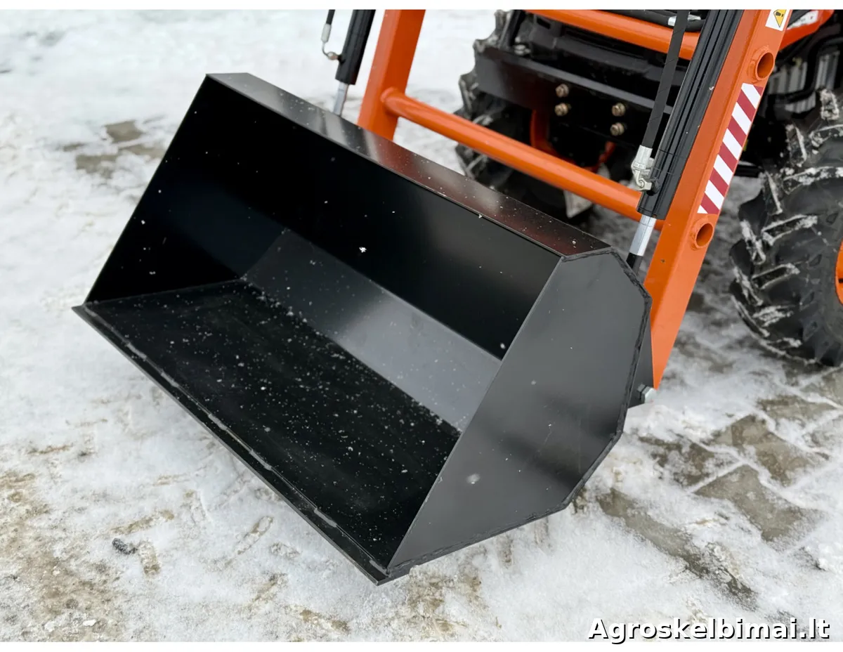 Hinomoto HM3030 su frontaliniu krautuvu - nuotrauka 9