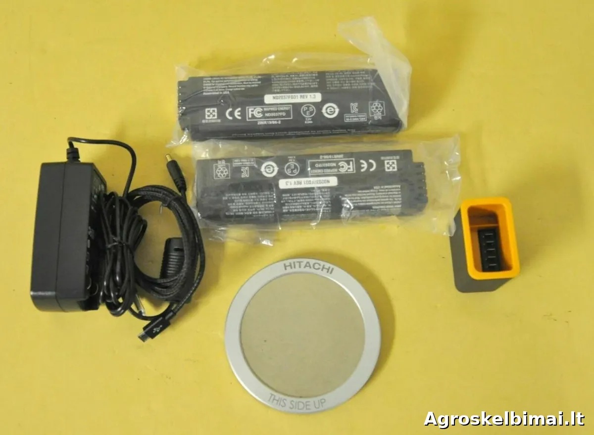 Hitachi X-MET8000 Expert handheld XRF Analyzer - Technika nuotrauka 3