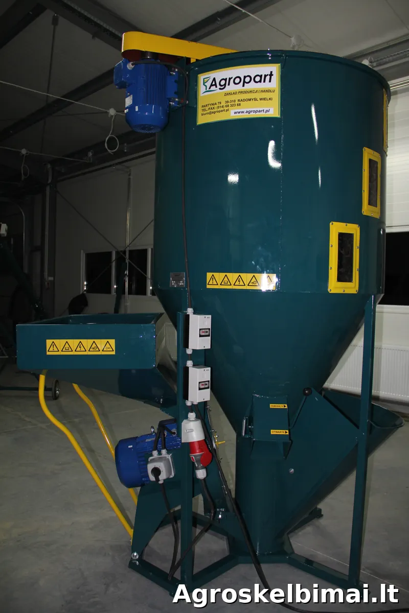 Pašarų maišytuvas AGROPART - nuotrauka 4
