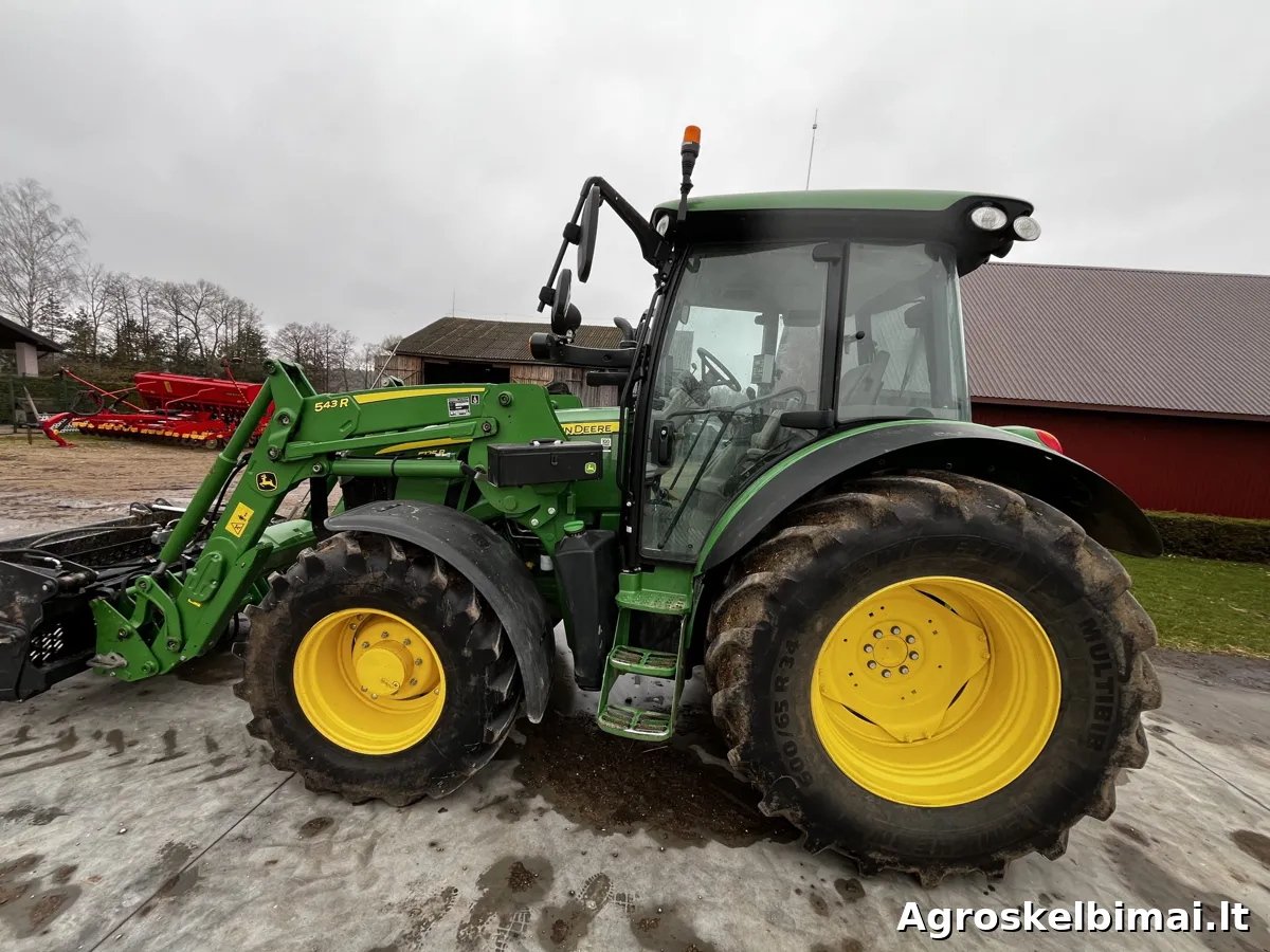 John Deere 5125R su frontaliniu krautuvu - Traktoriai nuotrauka 4