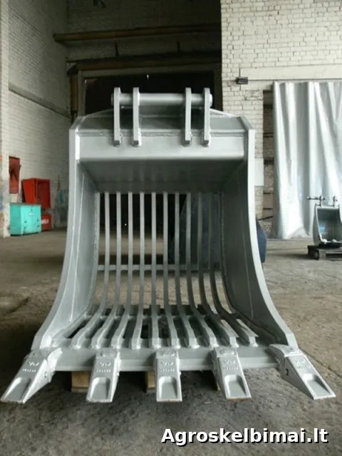 Kaušai planiravimo kasimo greitosios jungtys - nuotrauka 2