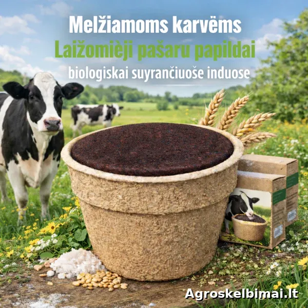 Kombinuoti pašarai, mineraliniai bei baltyminiai papildai galvijams - nuotrauka 8