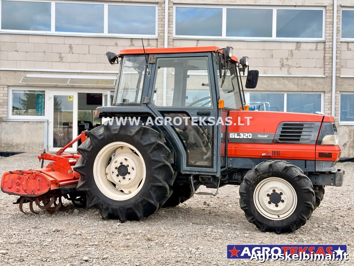 Kubota GL320 – japoniškas traktorius SU kabina - Traktoriai nuotrauka 3