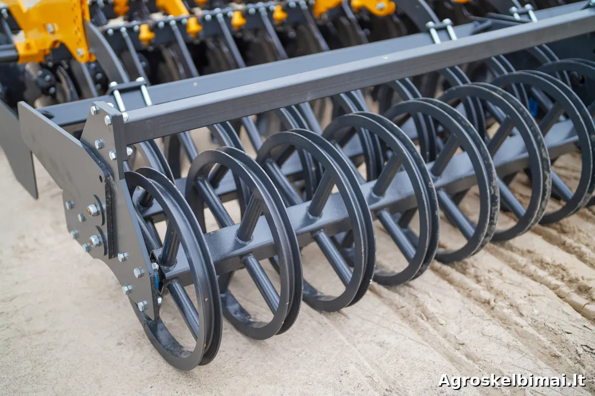 Lėkštinis skutikas ST PRO su dvigubu U formos volu - nuotrauka 5