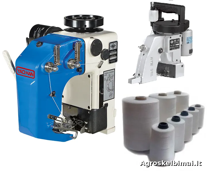 Maišų užsiuvimo mašinos