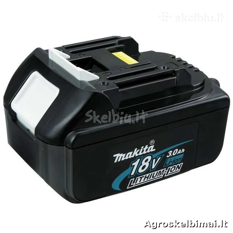 Makita, dewalt, bosch ir kiti akum komplektai - Technika nuotrauka 7