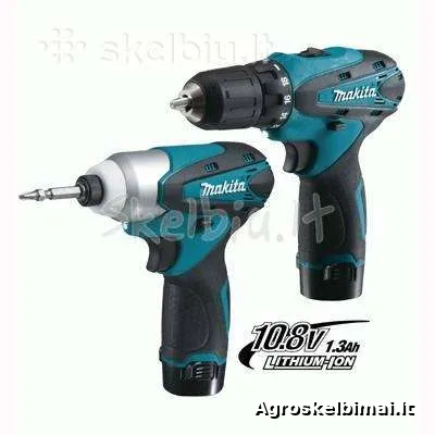 Makita, dewalt, bosch ir kiti akum komplektai - Technika nuotrauka 9