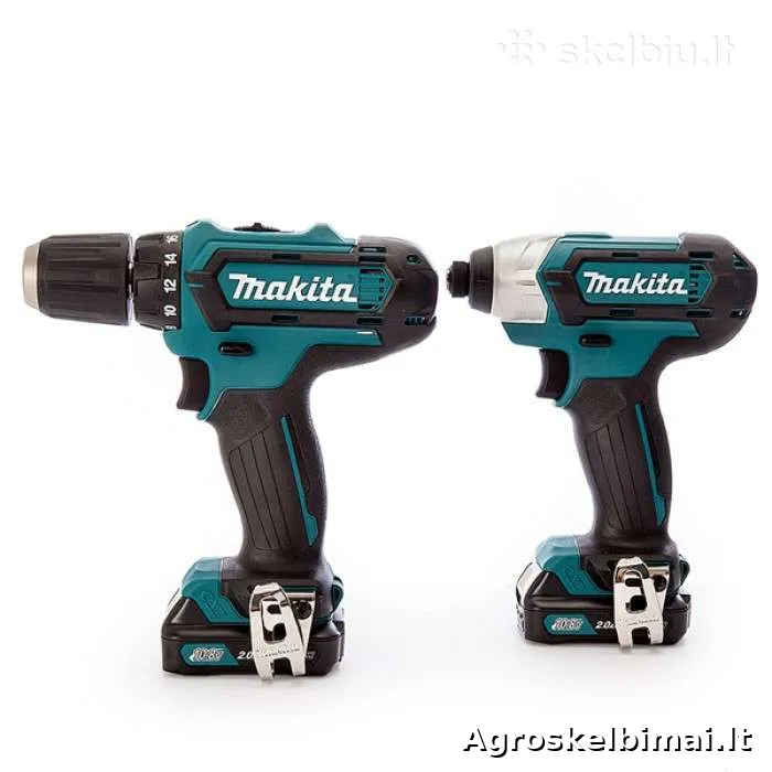 Makita įrankių komplektas - Technika nuotrauka 4