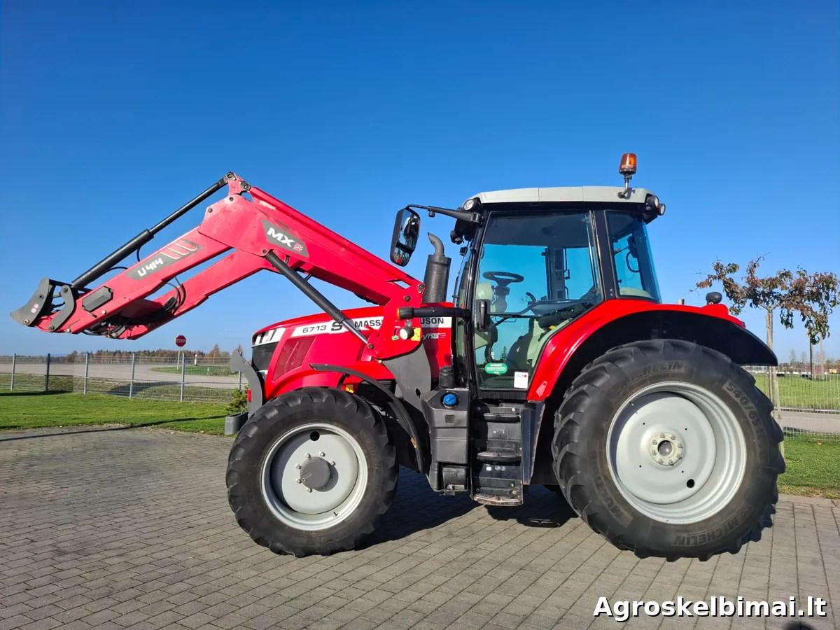 Massey Ferguson 6713S - Traktoriai nuotrauka 5