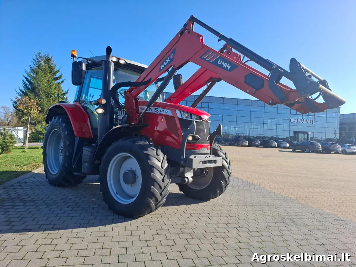 Massey Ferguson 6713S - Traktoriai nuotrauka 3