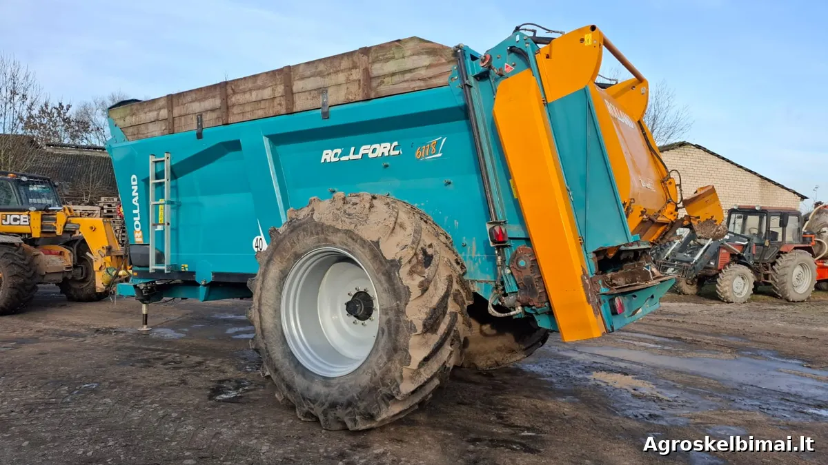 Mėšlo kratytuvas Rolland RF6118 - Padargai nuotrauka 3