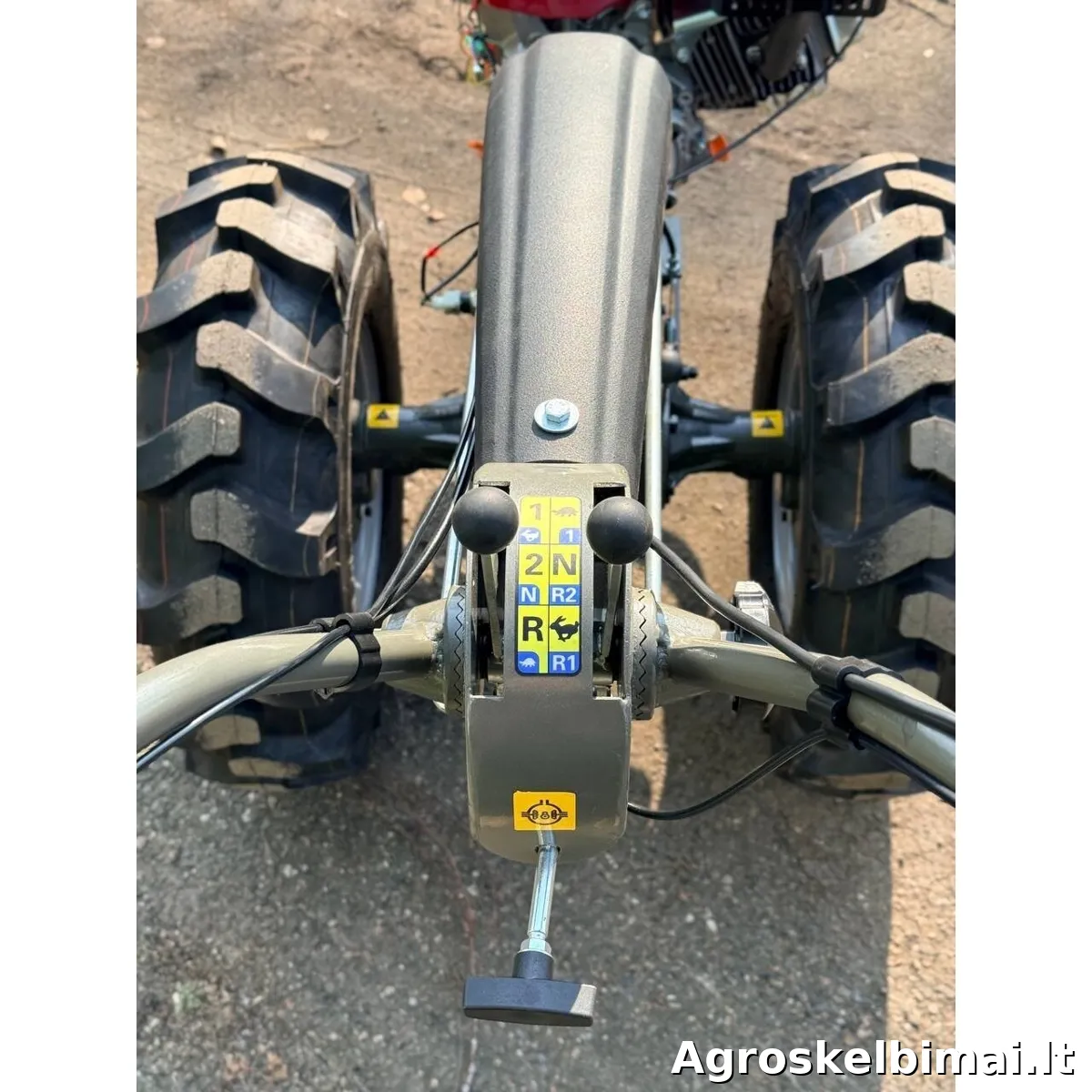 Motoblokas PILOT (HONDA GX390 13AG) - Traktoriai nuotrauka 8