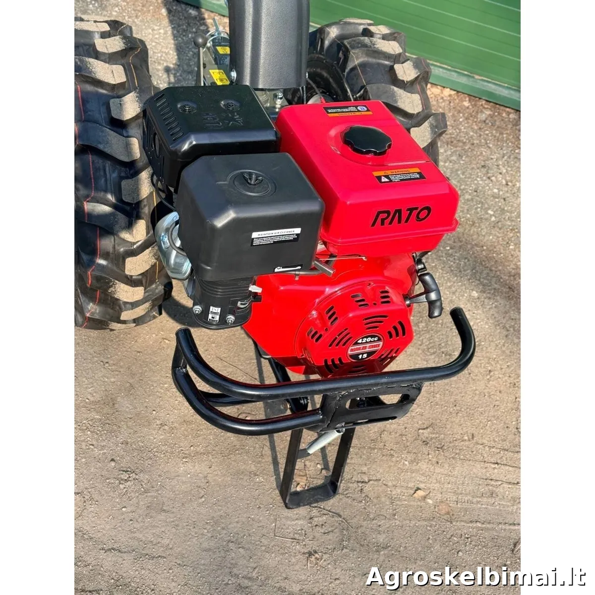 Motoblokas PILOT (RATO 15 AG 420cc) - Traktoriai nuotrauka 7