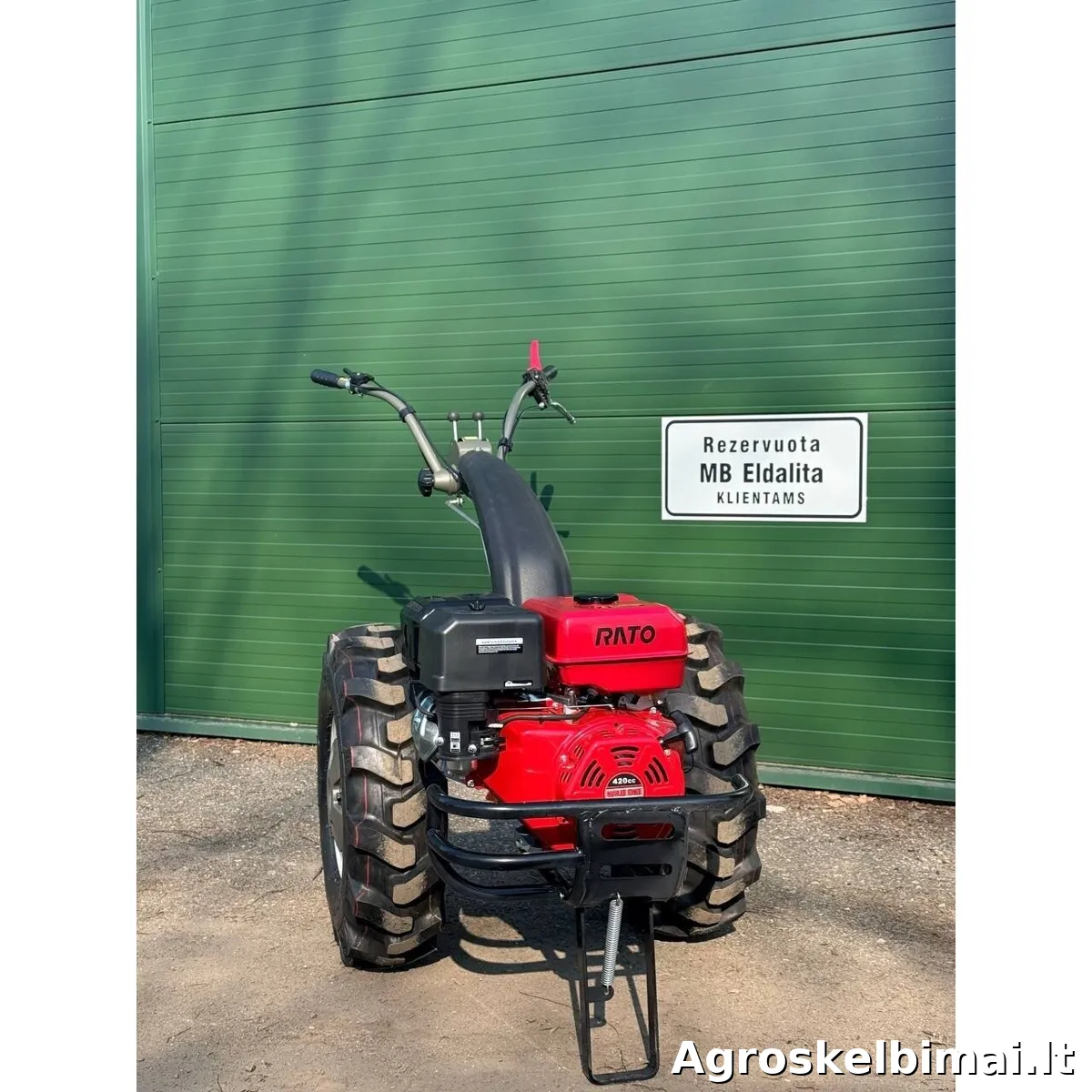 Motoblokas PILOT (RATO 15 AG 420cc) - Traktoriai nuotrauka 10