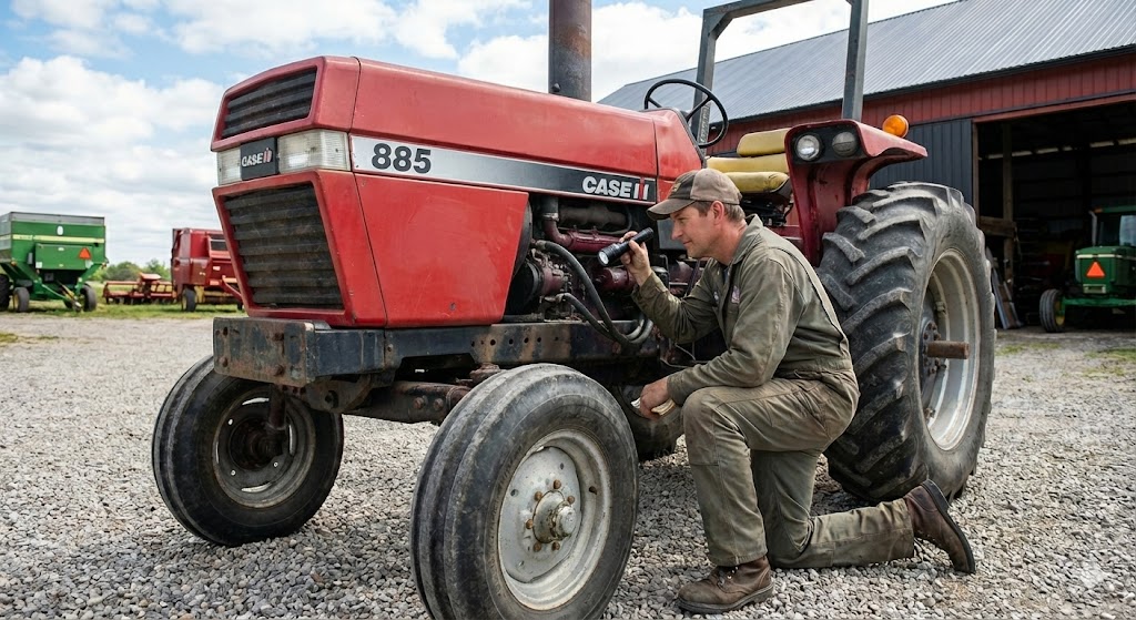 Kodėl naudoti traktoriai reikalauja ypatingo budrumo?