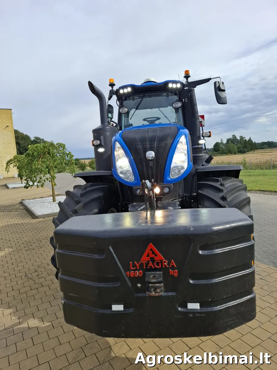 New Holland T8.410 + visi dubliai - Traktoriai nuotrauka 3