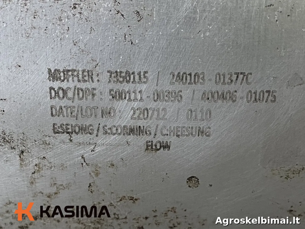 Parduodama Bobcat T590 duslintuvas - Statybinė technika nuotrauka 6