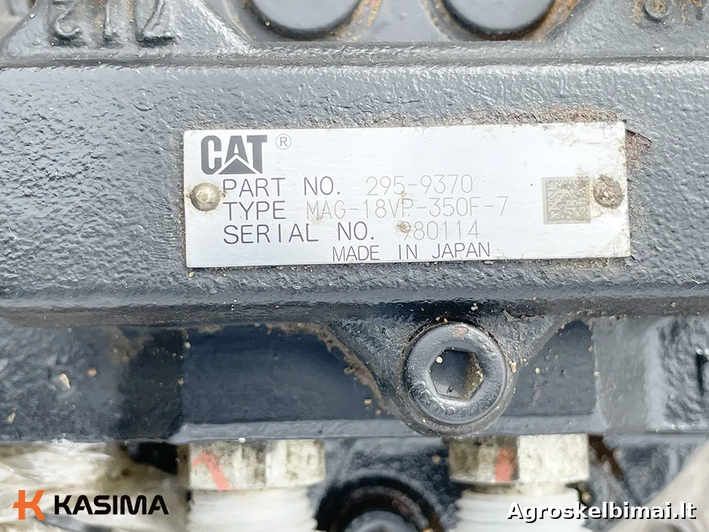 Parduodama CAT 303E šoninė pavara 295-9370 - Statybinė technika nuotrauka 5
