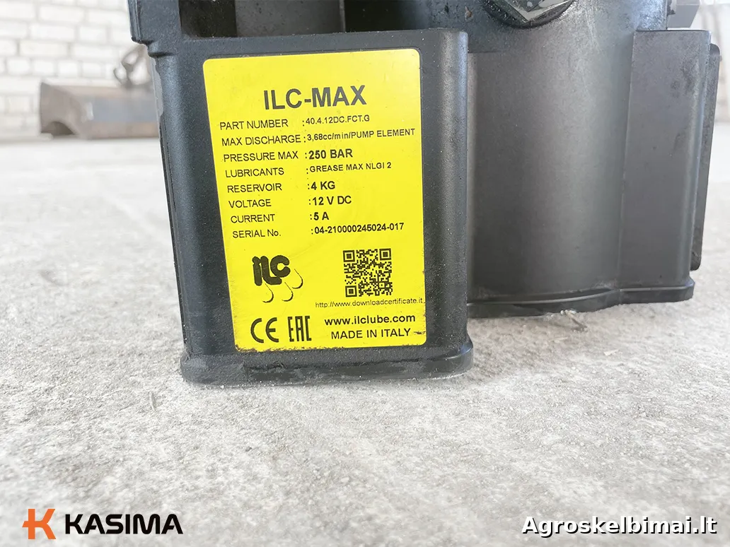 Parduodama ILC-MAX 4 kg tepimo siurblys su šlangomis - Statybinė technika nuotrauka 4