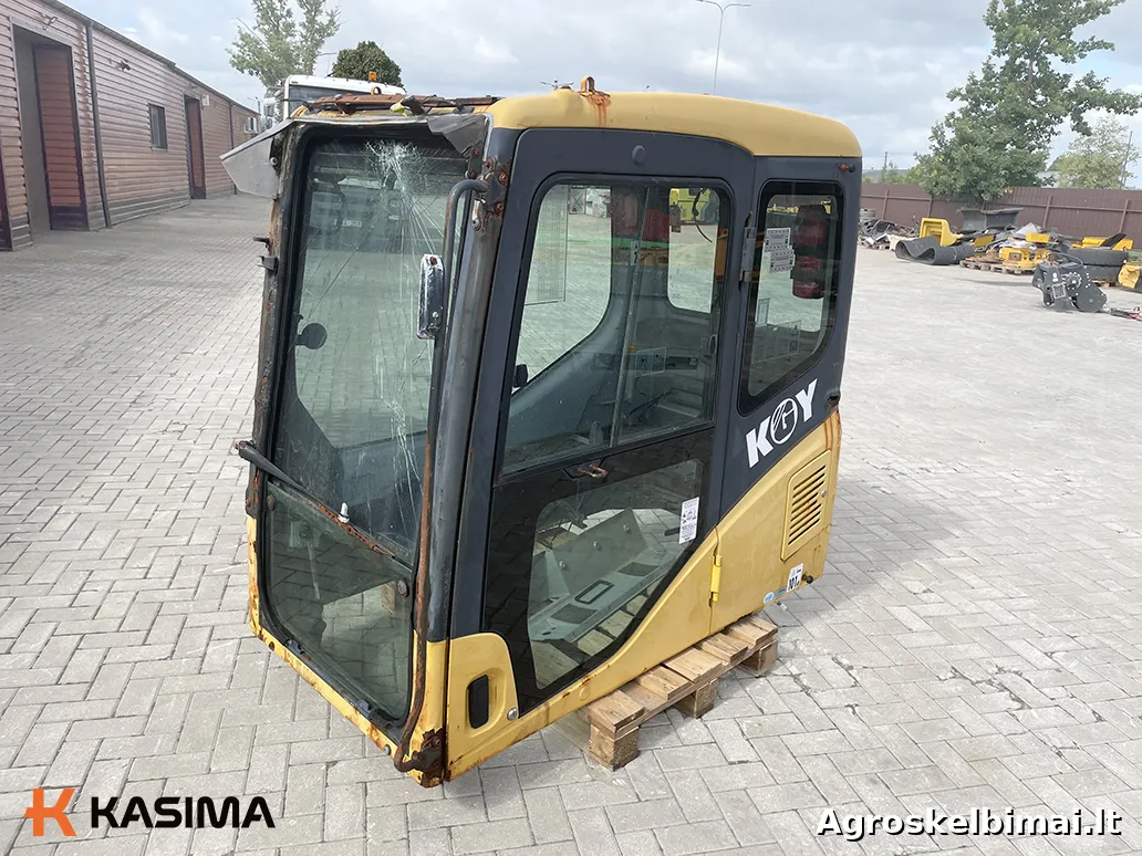 Parduodama Komatsu PW160 kabina - Statybinė technika nuotrauka 2