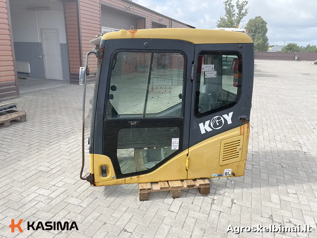 Parduodama Komatsu PW160 kabina - Statybinė technika, Telšiai