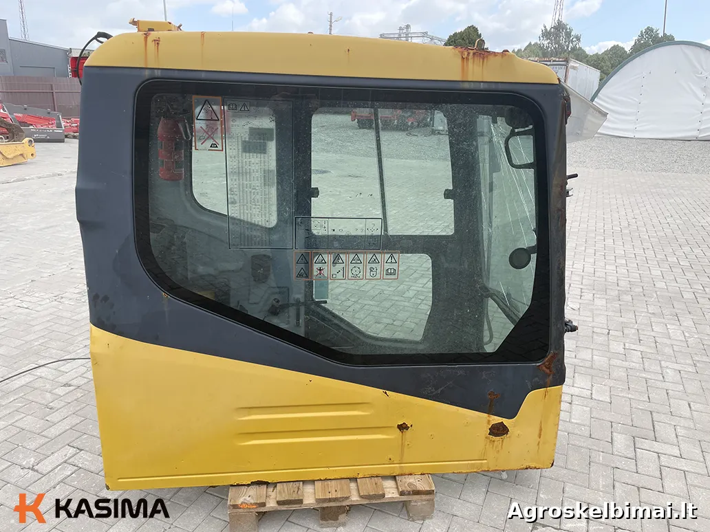Parduodama Komatsu PW160 kabina - Statybinė technika nuotrauka 6
