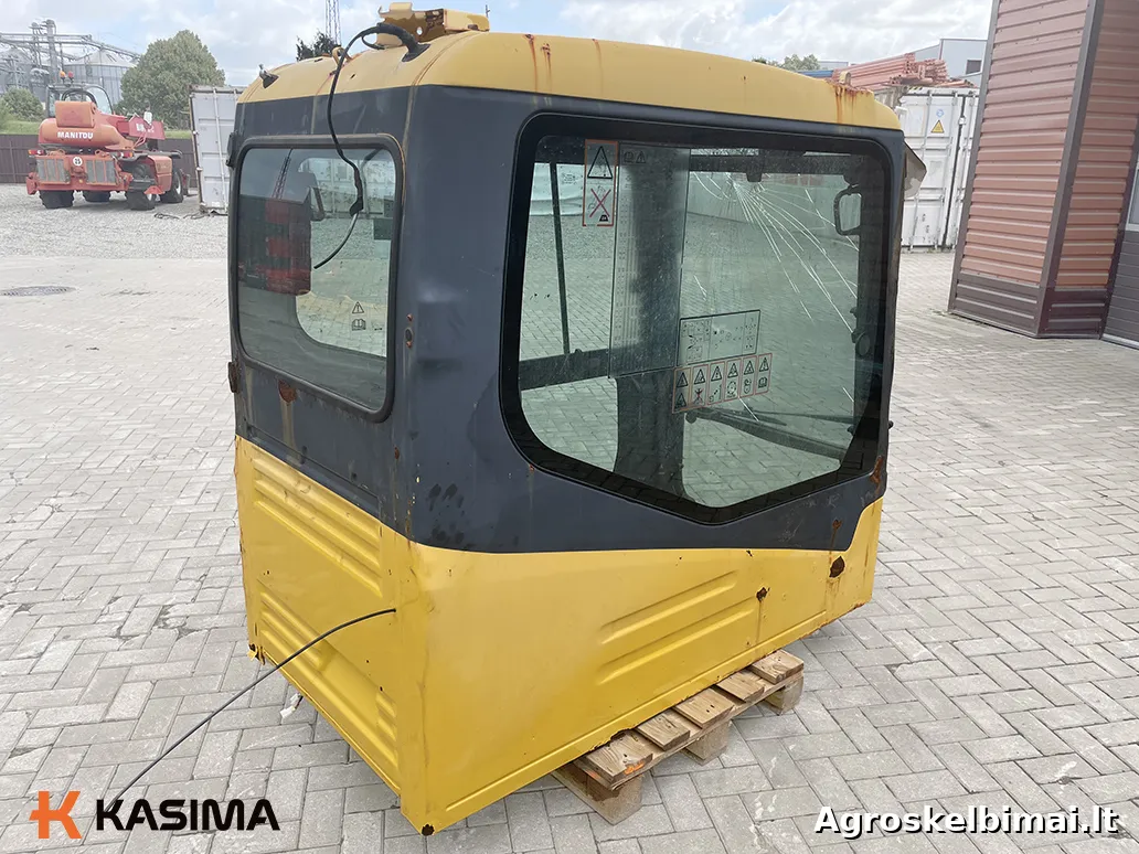 Parduodama Komatsu PW160 kabina - Statybinė technika nuotrauka 7