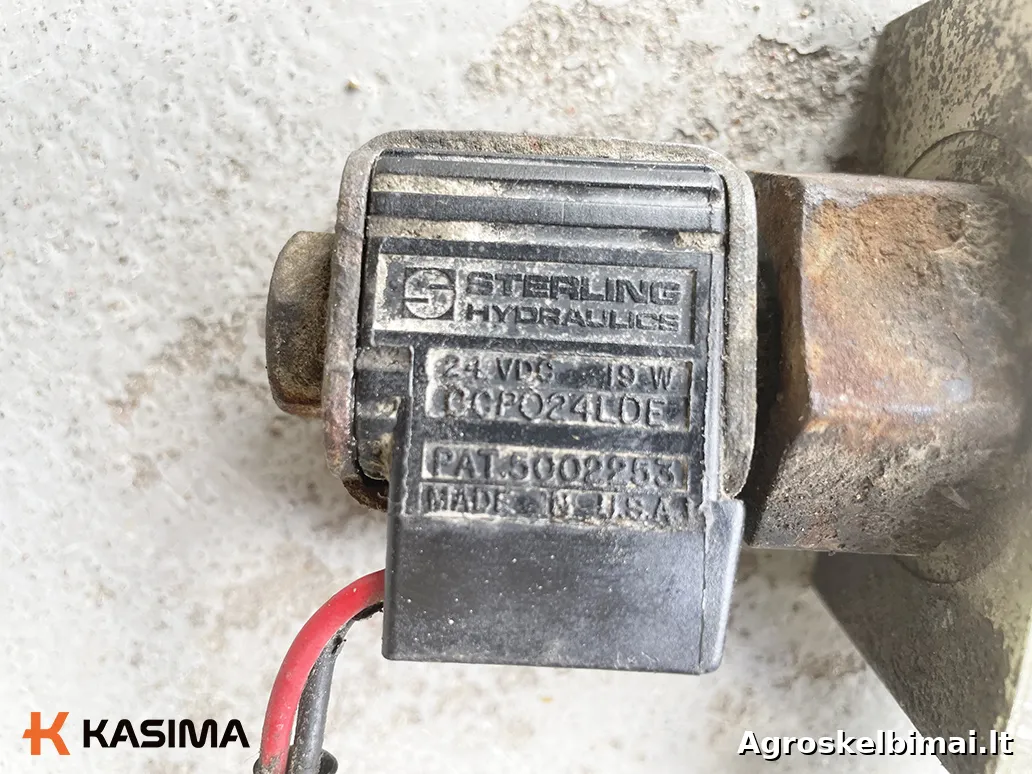 Parduodama Komatsu PW160 solenoidinė sklendė - Statybinė technika nuotrauka 5