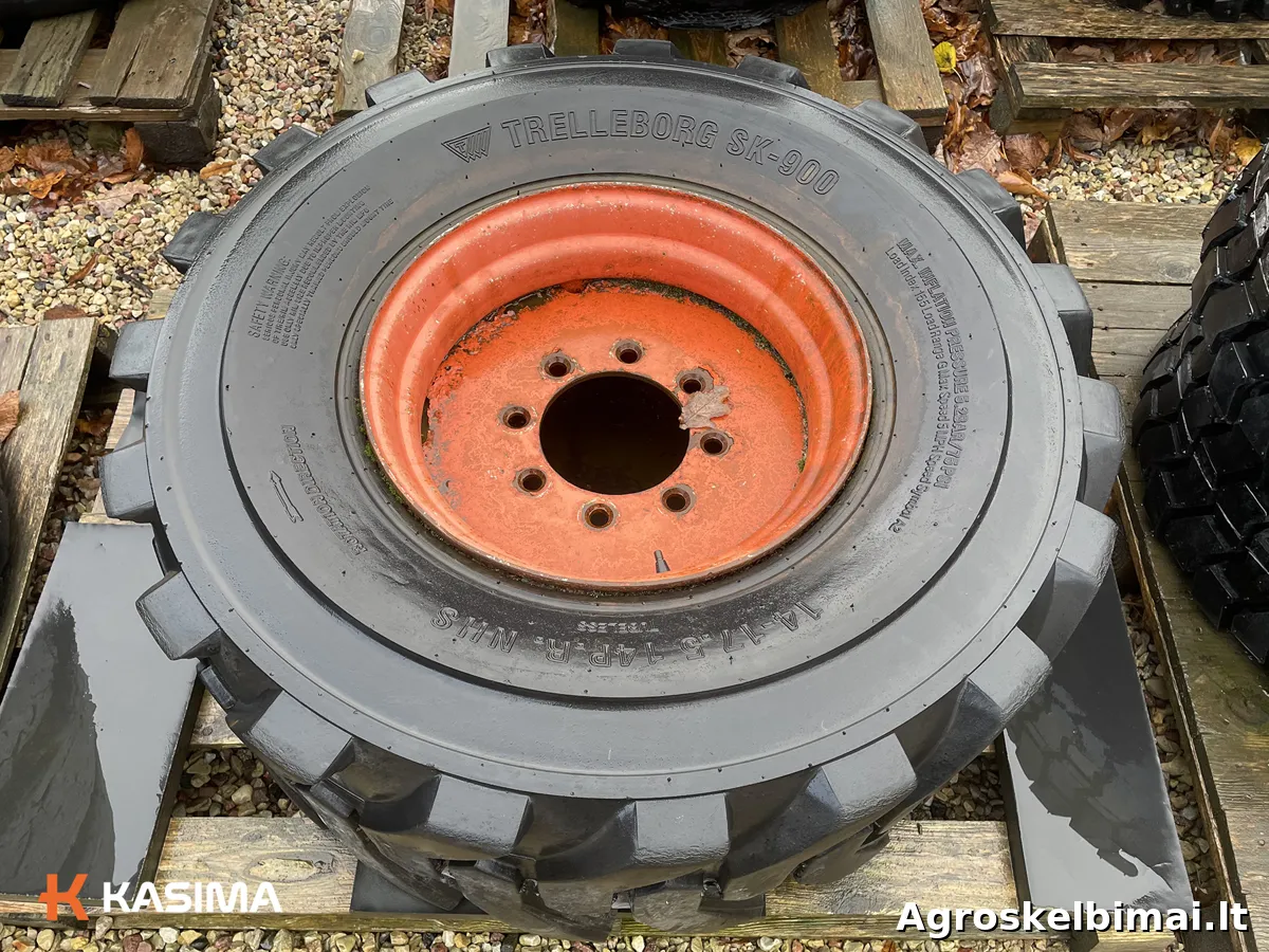 Parduodama Trelleborg SK-900 14-17.5 14P.R. NHS padanga su ratlankiu - Statybinė technika nuotrauka 2