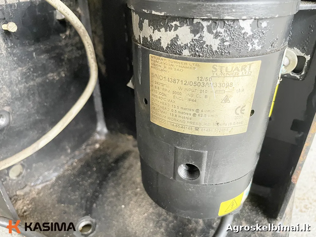 Parduodamas ABG 325 emulsijos bakas su siurbliu - Statybinė technika nuotrauka 5