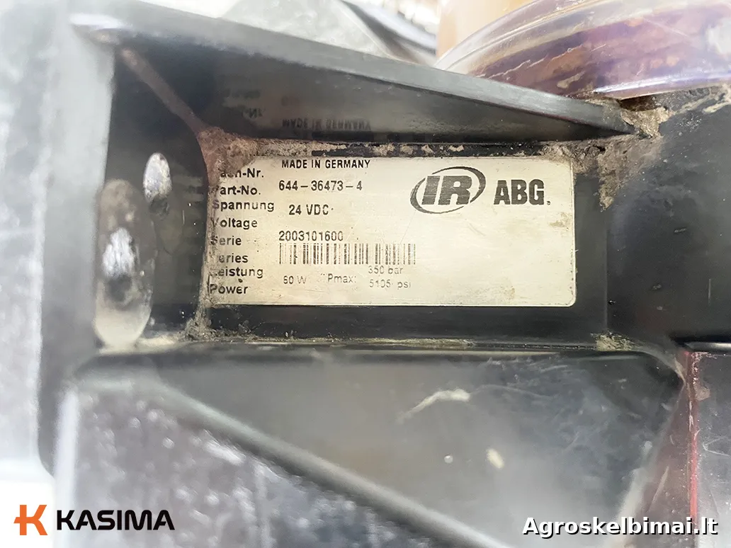 Parduodamas ABG automatinė tepimo sistema su siurbliu - Statybinė technika nuotrauka 5