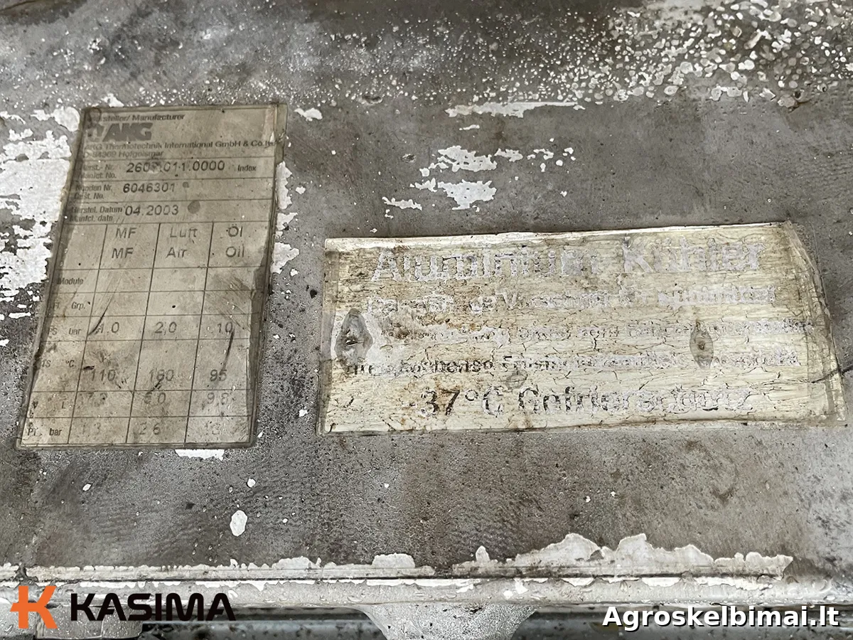 Parduodamas Atlas 1604 radiatorius - Statybinė technika nuotrauka 4