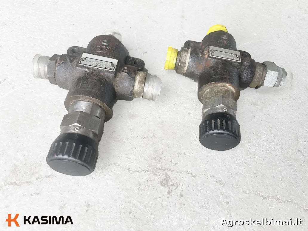 Parduodamas „Bucher Hydraulics“ srauto reguliavimo vožtuvas - Statybinė technika nuotrauka 3