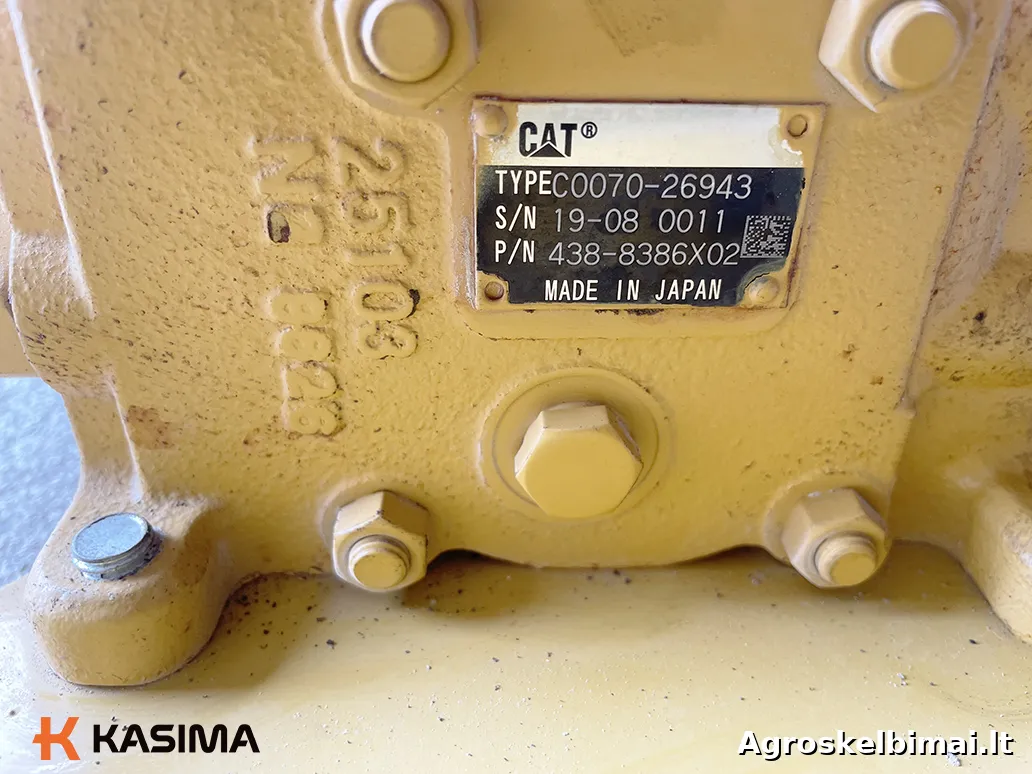Parduodamas CAT 303E hidraulinis skirstytuvas - Statybinė technika nuotrauka 6