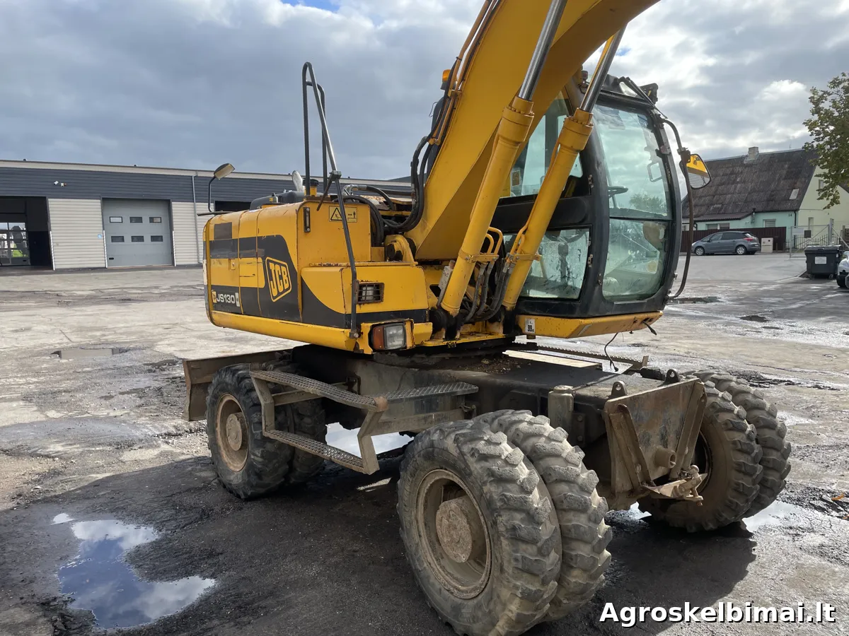 parduodamas dalimis ekskavatorius JCB JS130W (2007m) - Statybinė technika nuotrauka 2