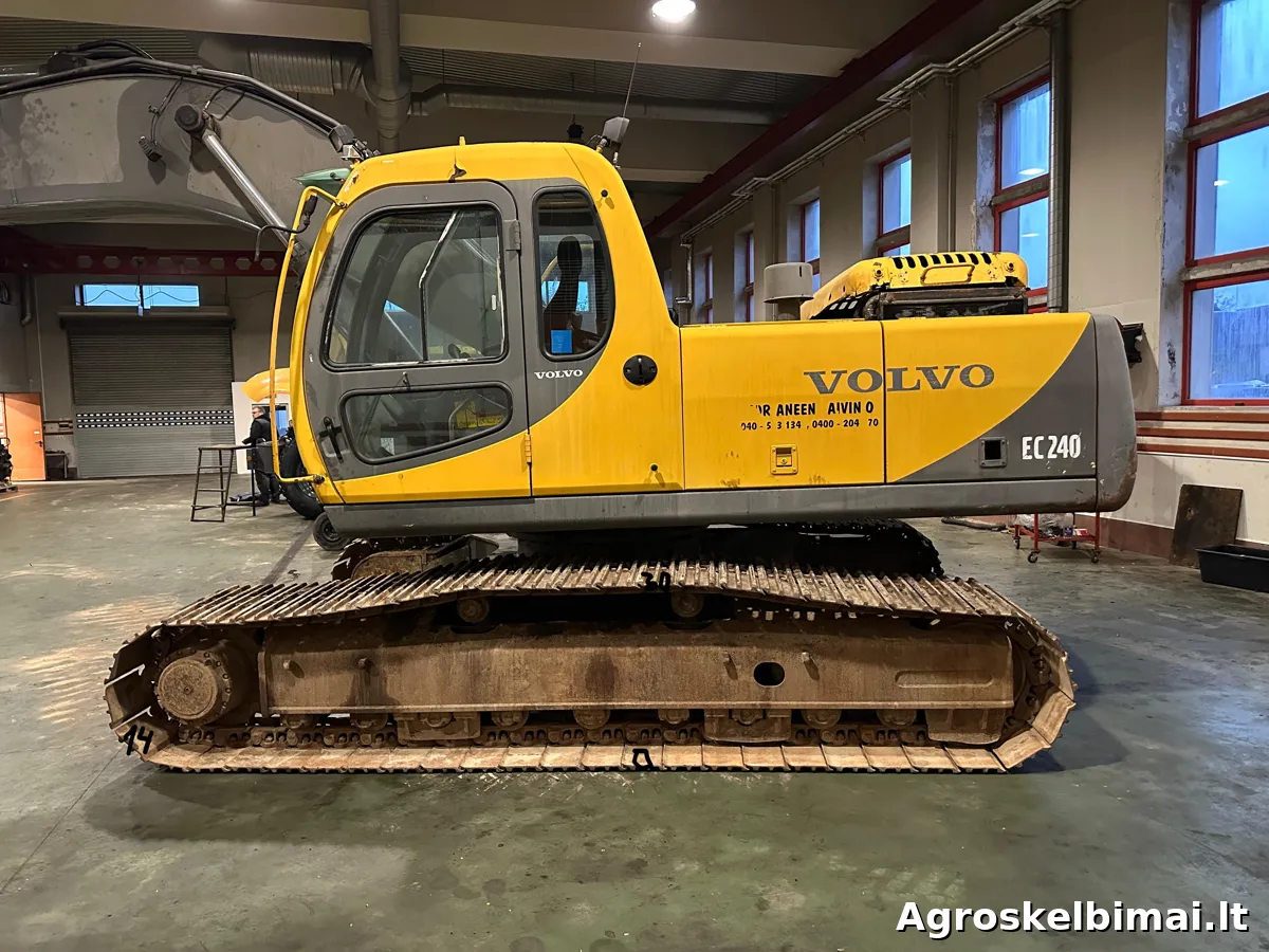 Parduodamas dalimis ekskavatorius Volvo EC240LC (1997m) - Statybinė technika nuotrauka 2