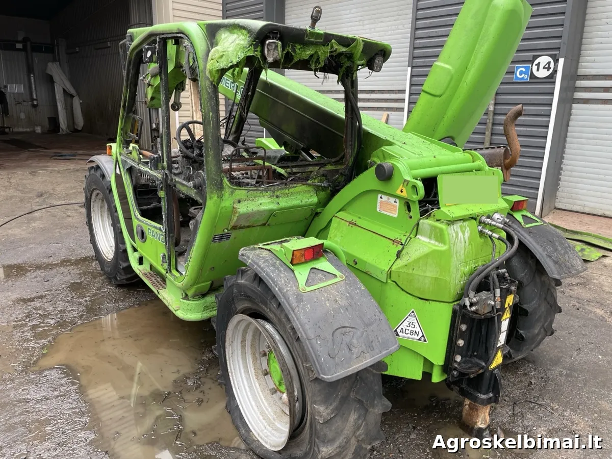 Parduodamas dalimis krautuvas Merlo P32.6 Plus Turbo (2011m) - Statybinė technika nuotrauka 3