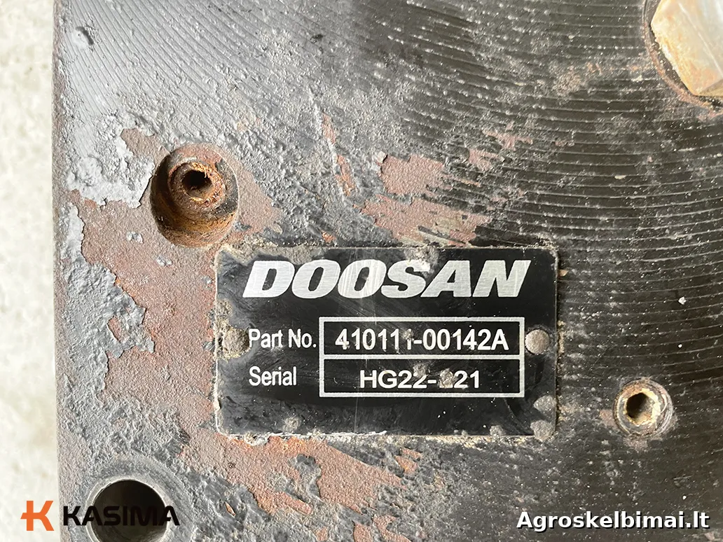 Parduodamas Doosan DX140LCR greito pajungimo vožtuvas - Statybinė technika nuotrauka 2