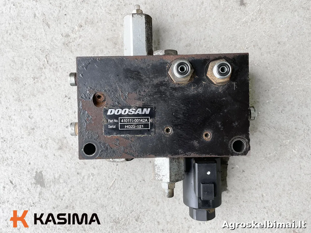 Parduodamas Doosan DX140LCR greito pajungimo vožtuvas - Statybinė technika, Telšiai