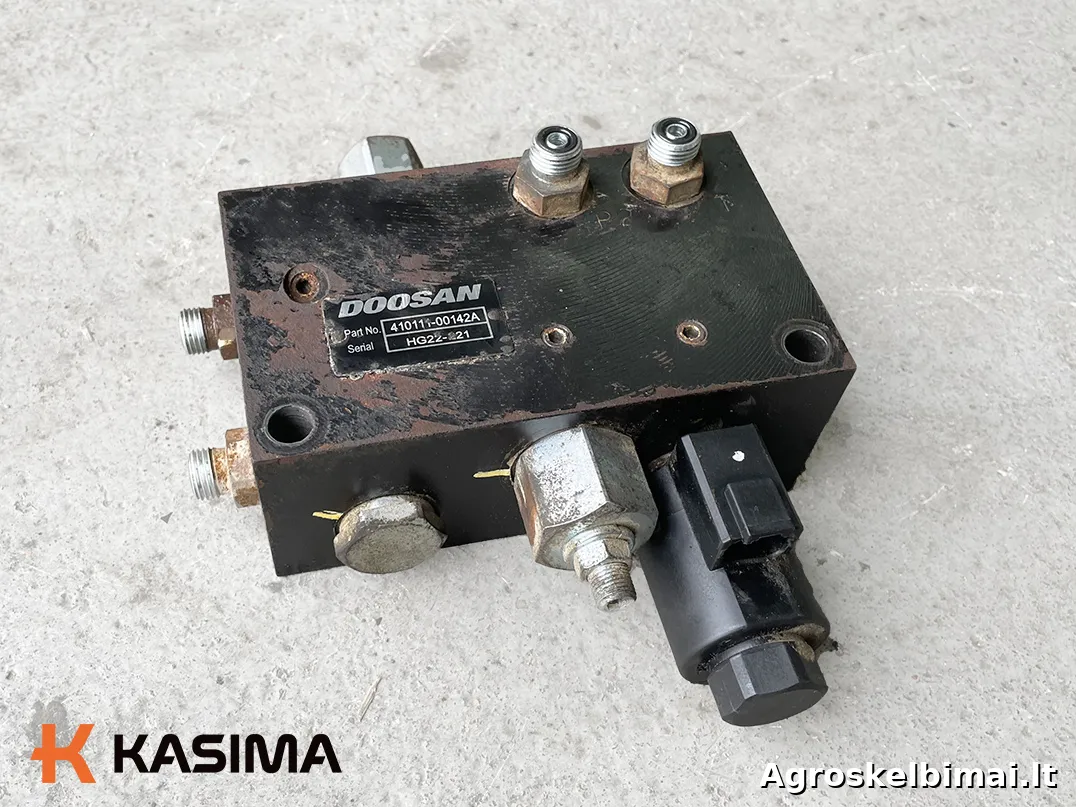 Parduodamas Doosan DX140LCR greito pajungimo vožtuvas - Statybinė technika nuotrauka 3