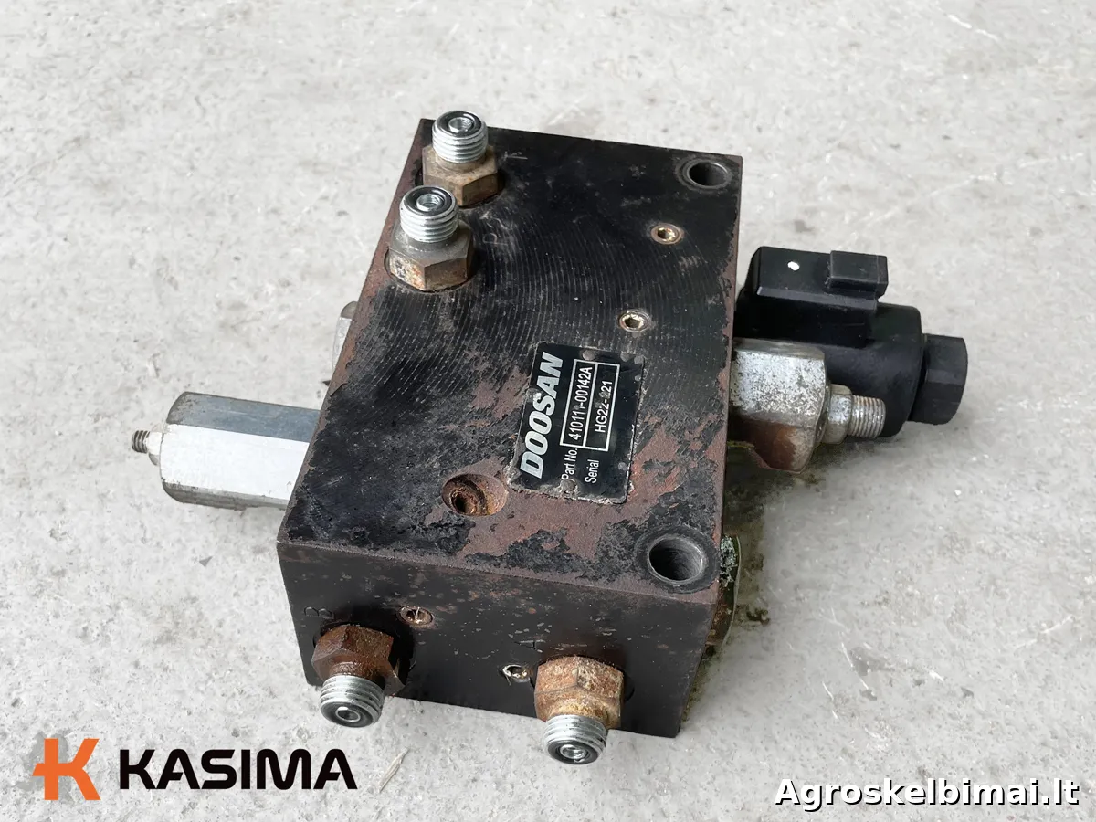 Parduodamas Doosan DX140LCR greito pajungimo vožtuvas - Statybinė technika nuotrauka 4
