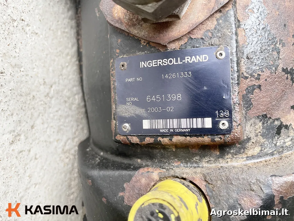 Parduodamas Ingersoll-Rand A6VM80 hidraulinis variklis - Statybinė technika nuotrauka 5