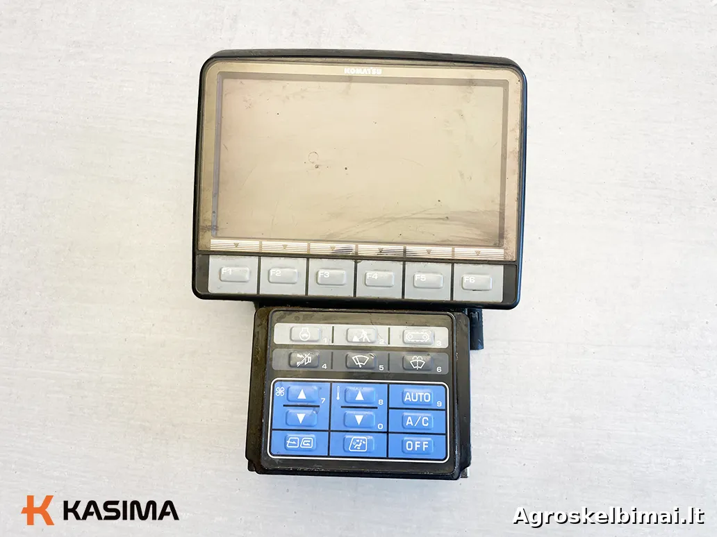 Parduodamas „Komatsu PC210LC“ monitorius