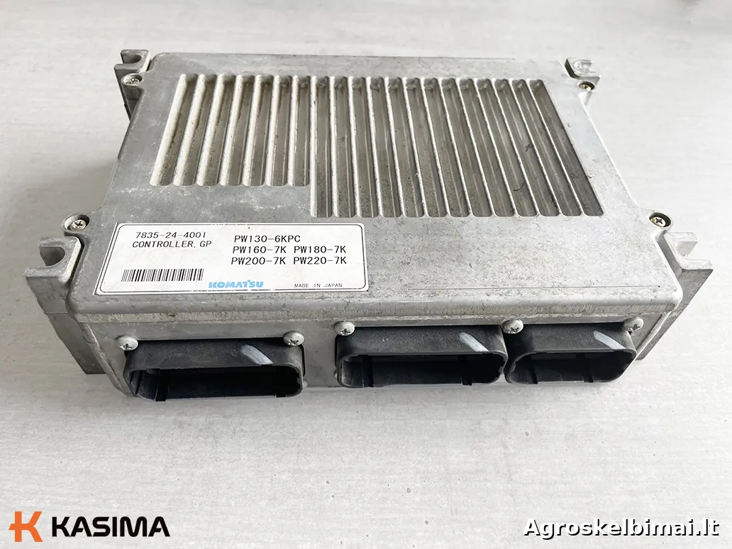 Parduodamas Komatsu PW160 ECU valdymo blokas